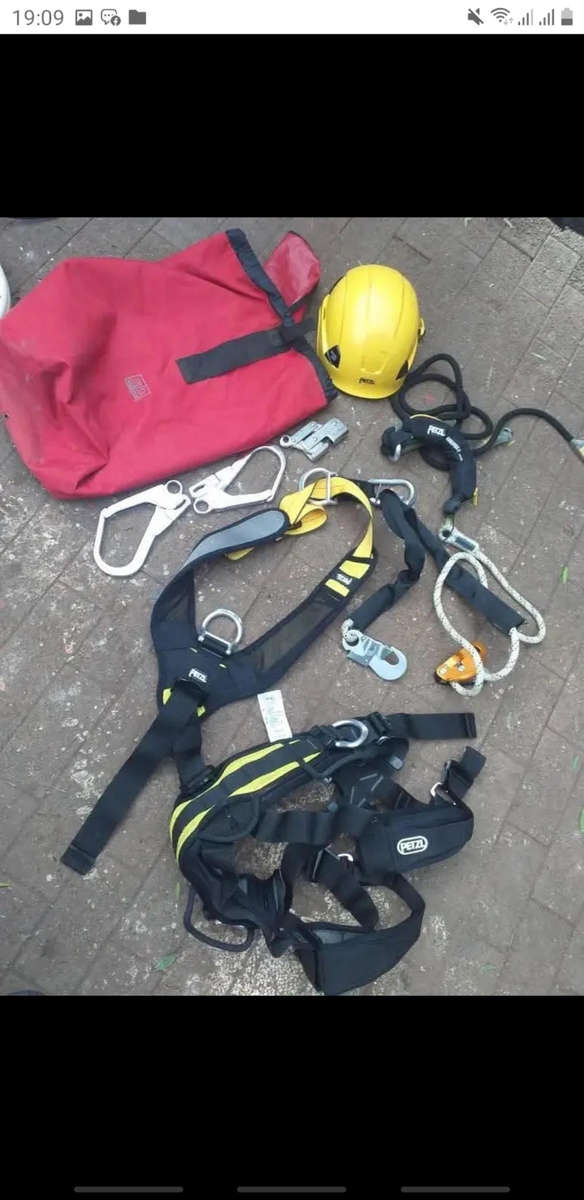 Pretzel safety harness