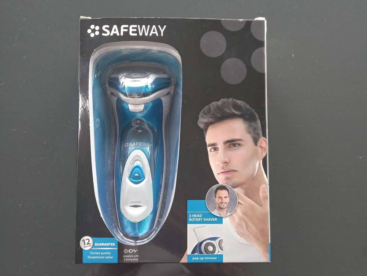 SAFEWAY 3-HEAD ROTARY SHAVER PARTS OR REPAIR