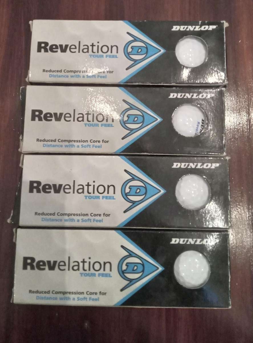 DUNLOP REVELATION TOUR FEEL GOLF BALLS QTY 11