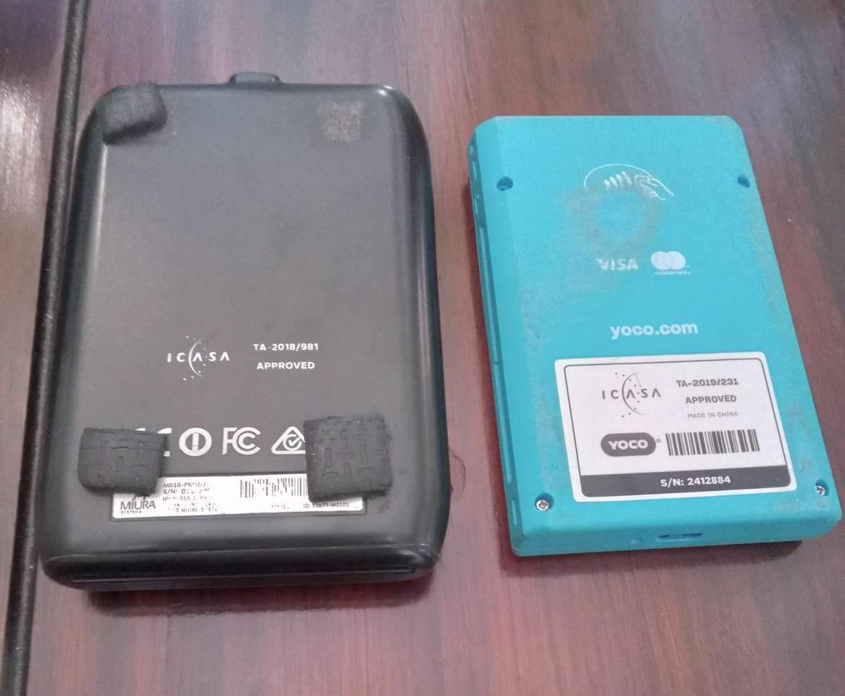 2X YOCO CARD MACHINES