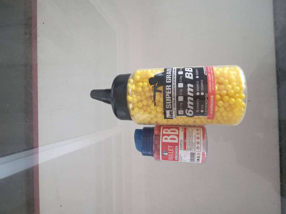 HFC SUPER GRADE 0.12 G 6MM PLASTIC BBS-  QTY 2000