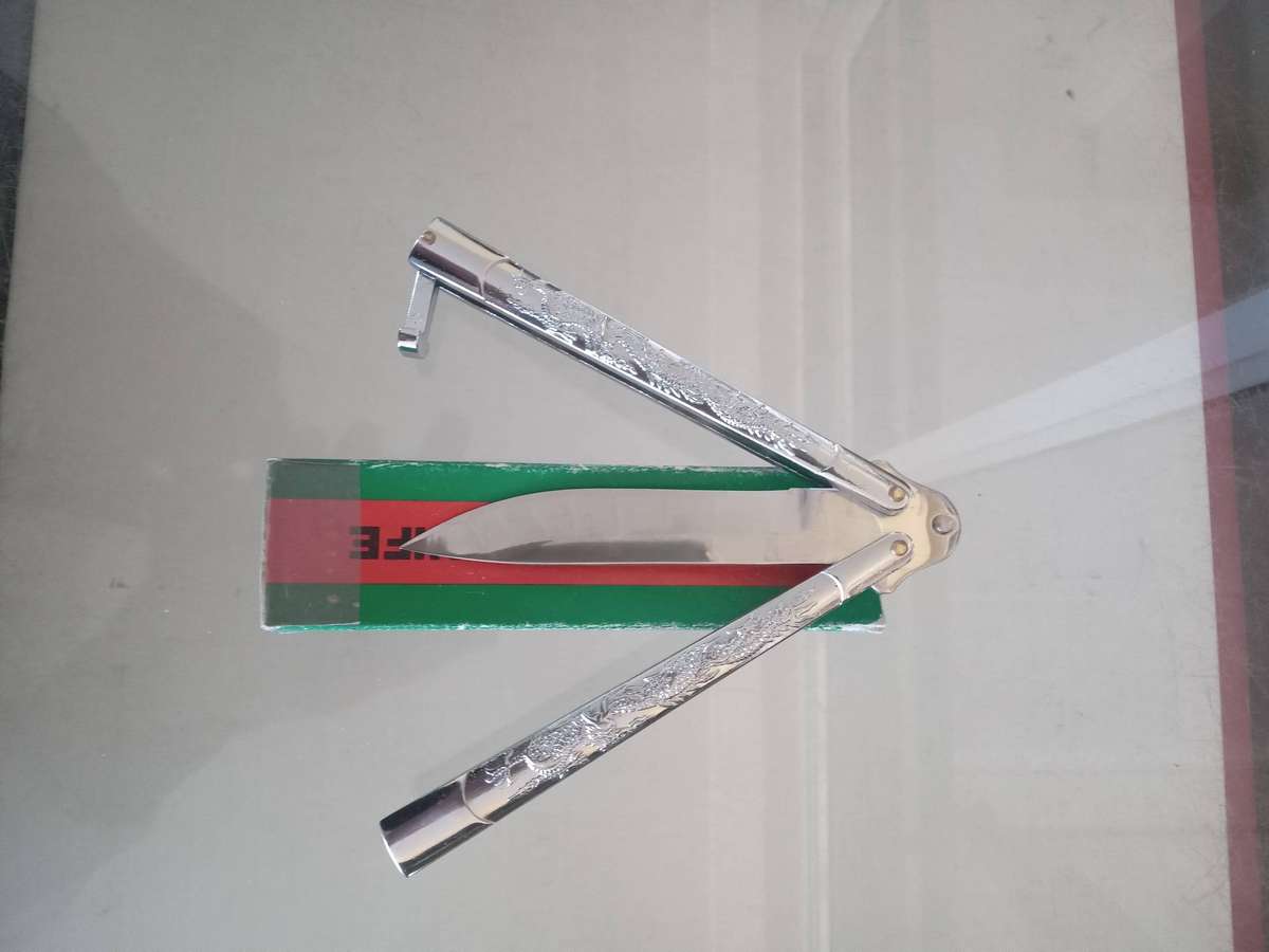 STAINLESS STEEL BUTTERFLY KNIFE