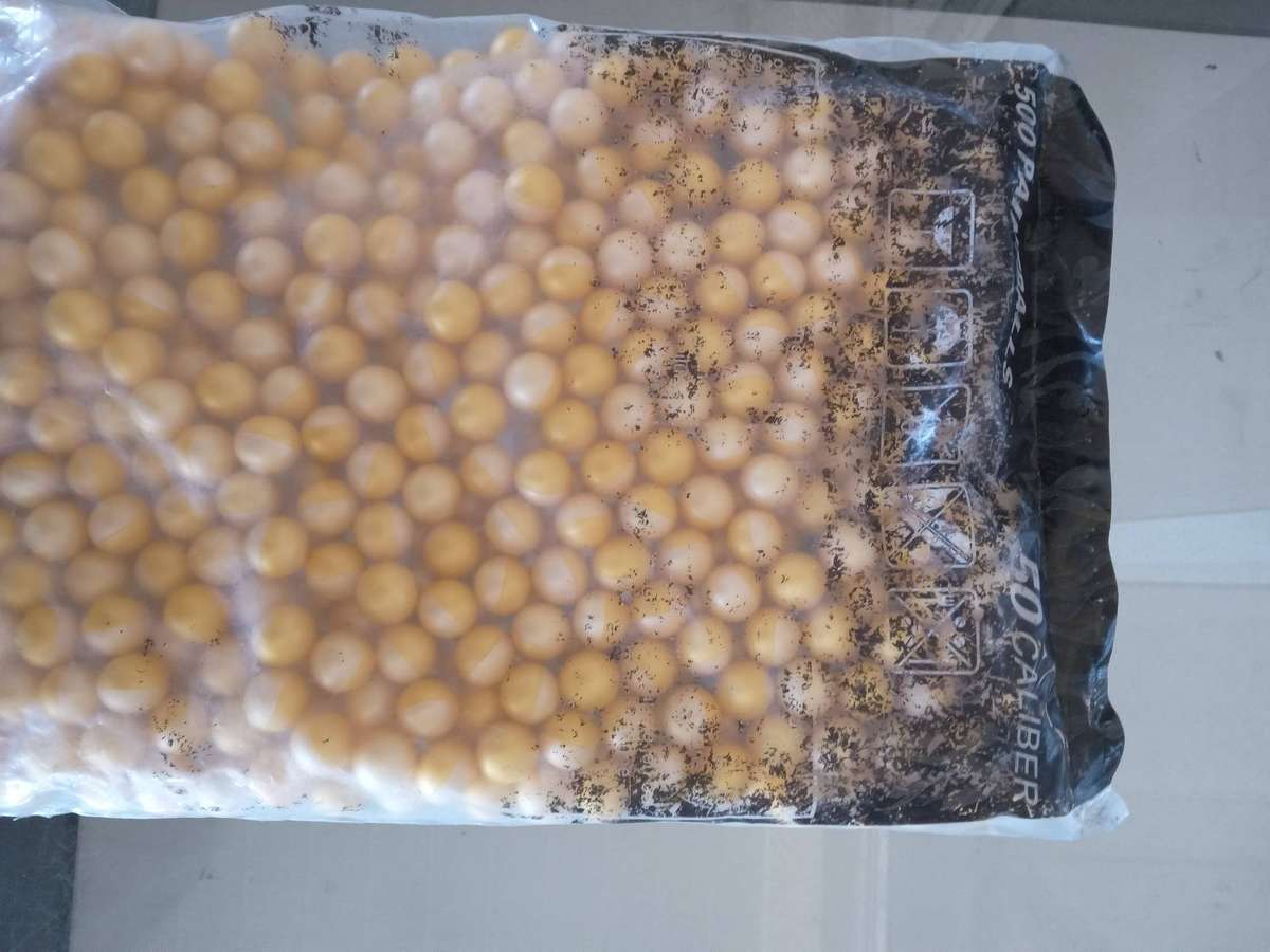 ONE BAG OF 500 X .50 CALIBER PAINTBALLS
