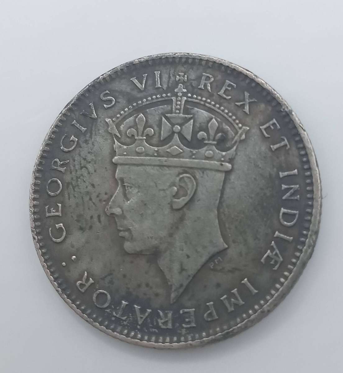 1937 EAST AFRICA FIFTY CENTS (HALF SHILLING) COIN - GEORGIVS VI