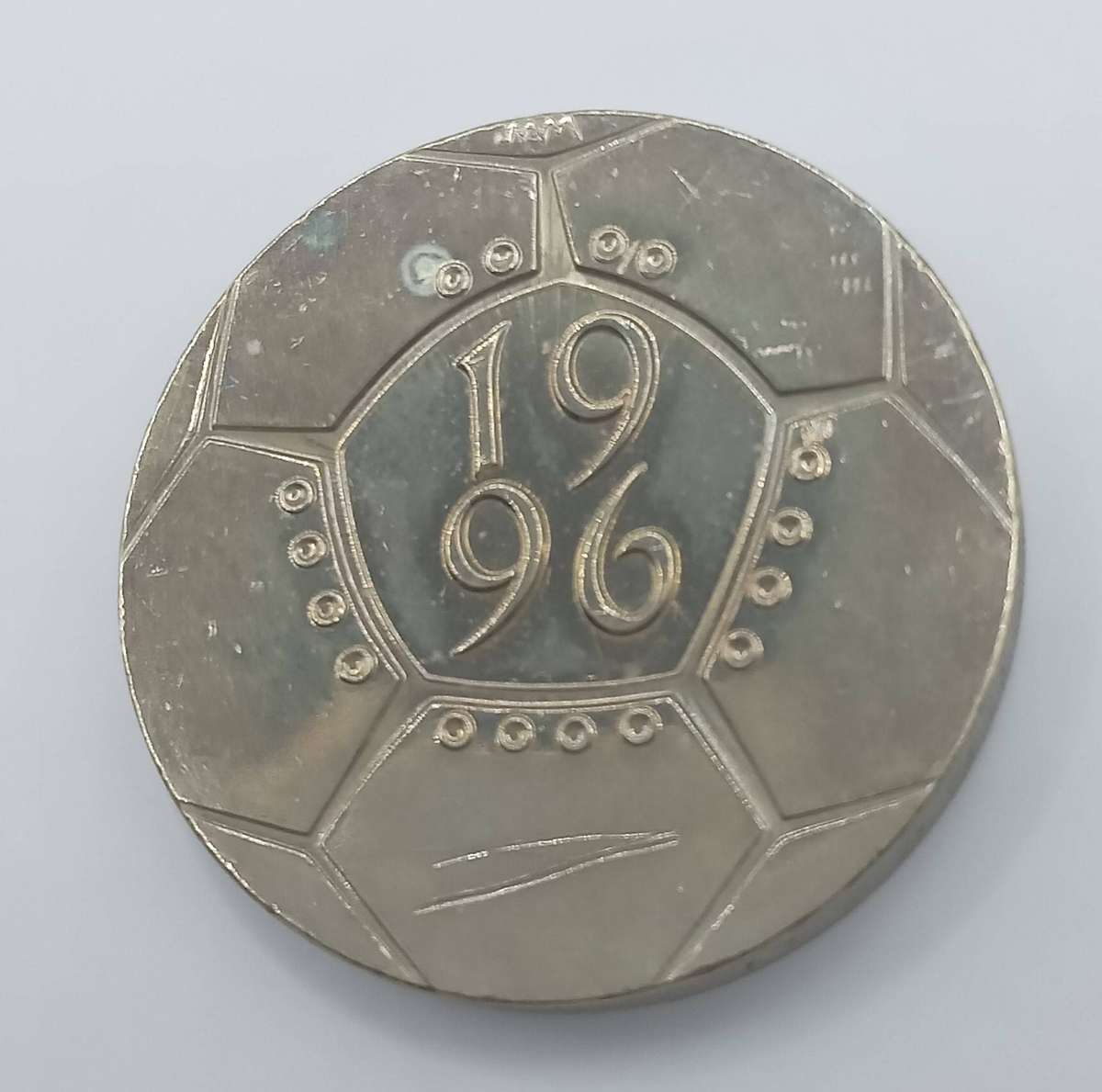 1996 GREAT BRITIAN - ELIZABETH II - SOCCER - TWO POUNDS COIN