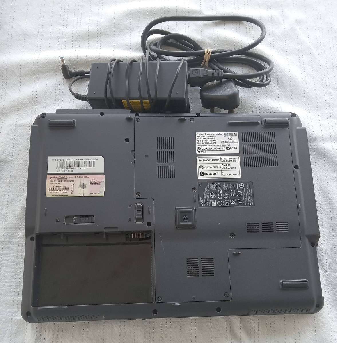 ACER TRAVELMATE 5720G LAPTOP