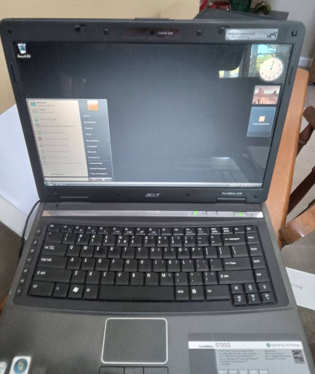 ACER TRAVELMATE 5720G LAPTOP