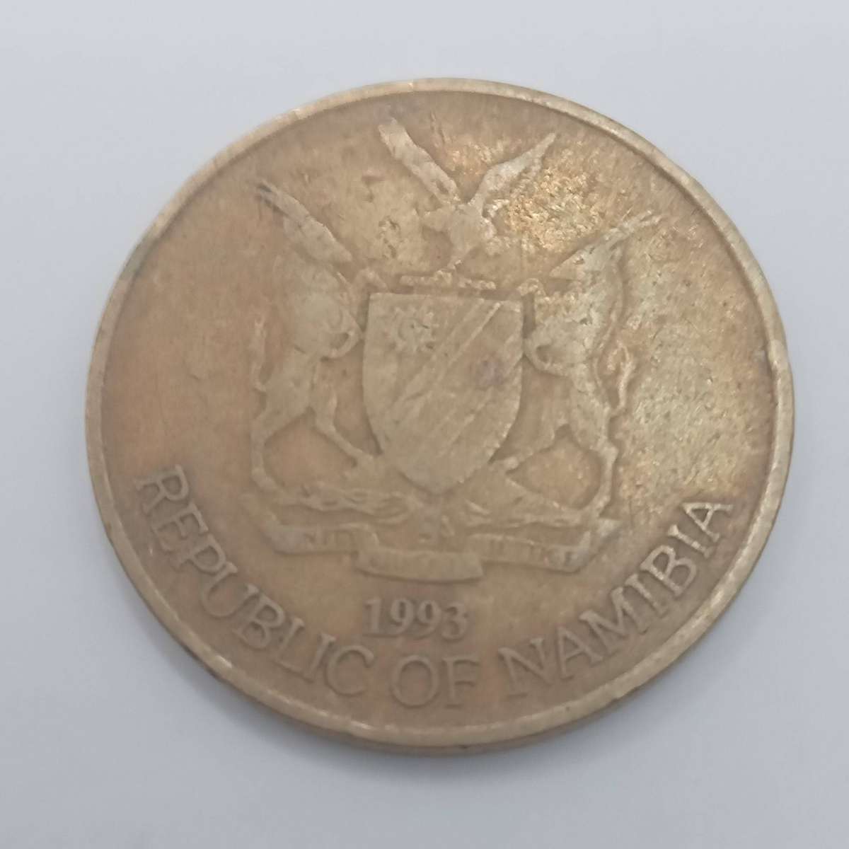 1993 NAMIBIAN 5 DOLLAR COIN