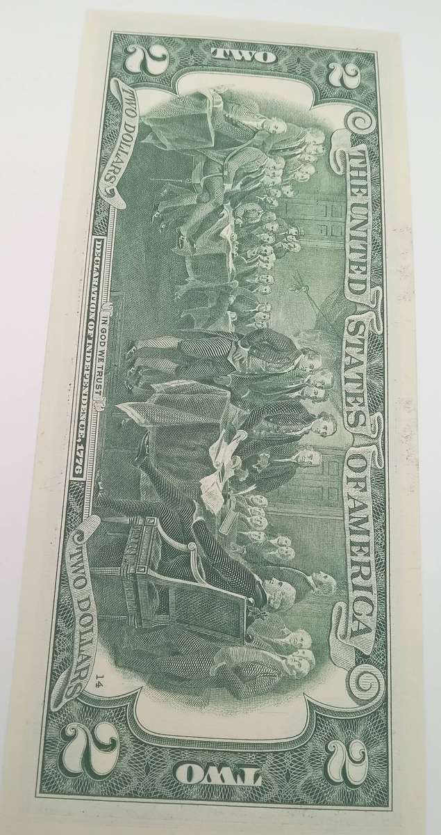 2017 USA TWO DOLLAR NOTE - UNC