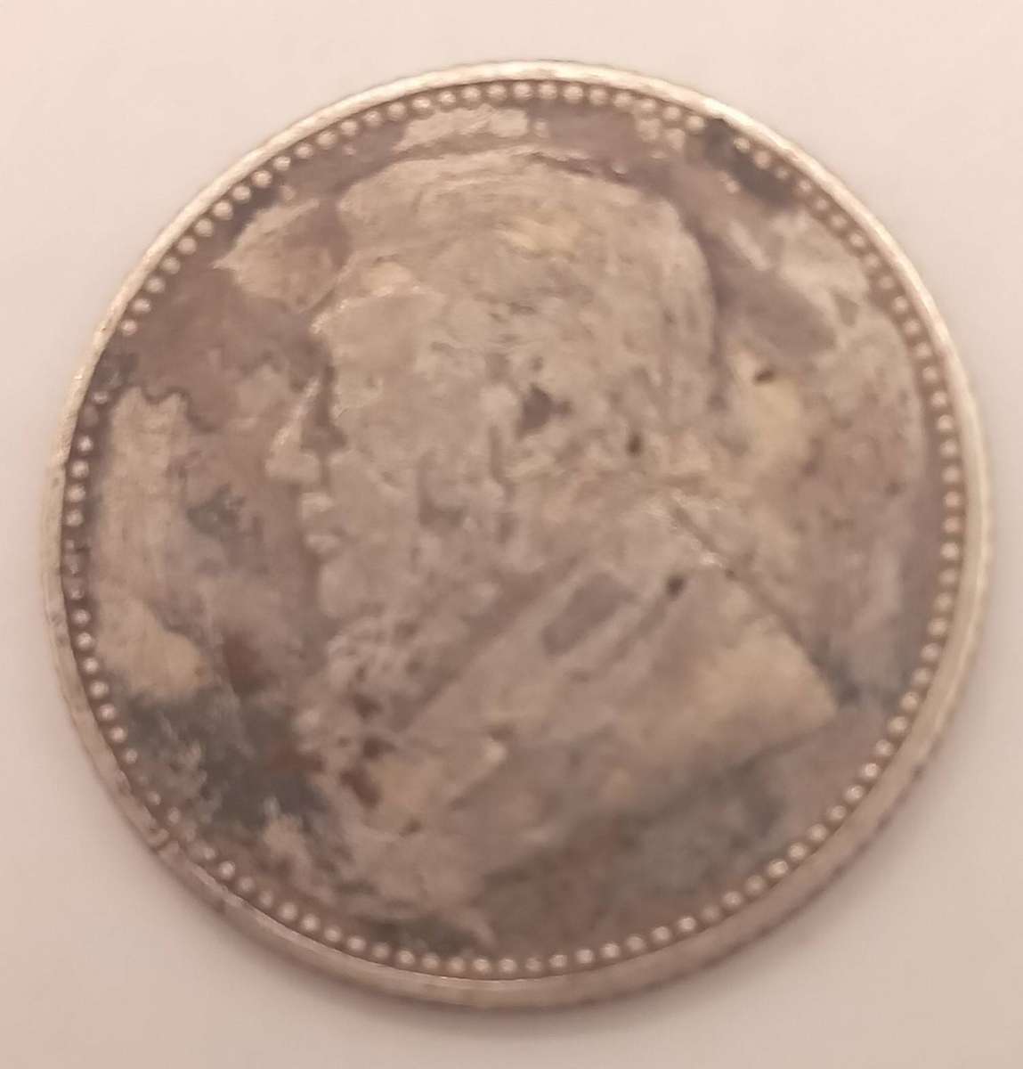 1896 ZAR SILVER SIX PENCE COIN