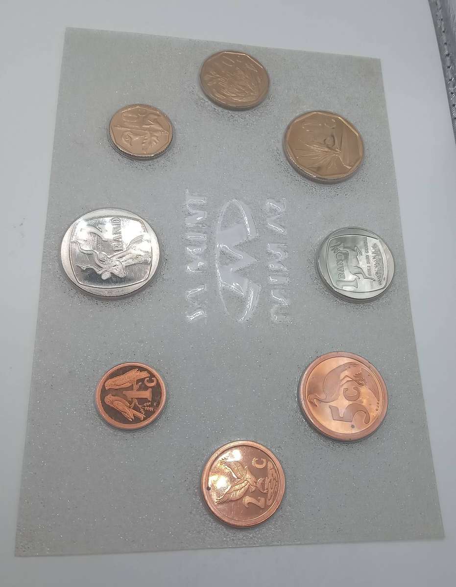 1993 RSA PROOF COIN SET 0F 8 COINS - SA MINT