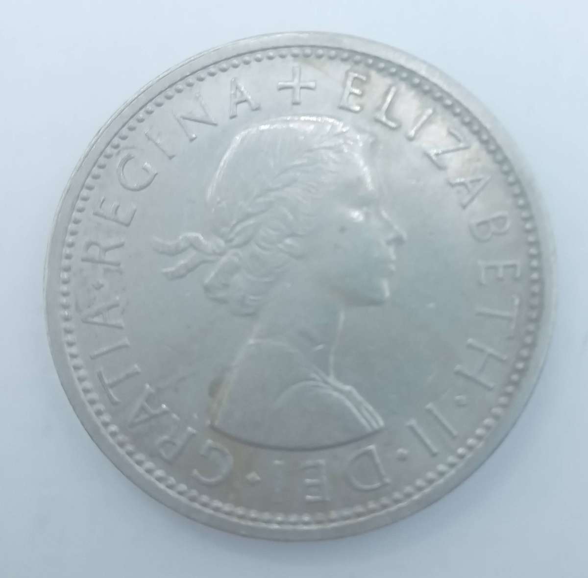 1966 GREAT BRITIAN TWO SHILLINGS COIN