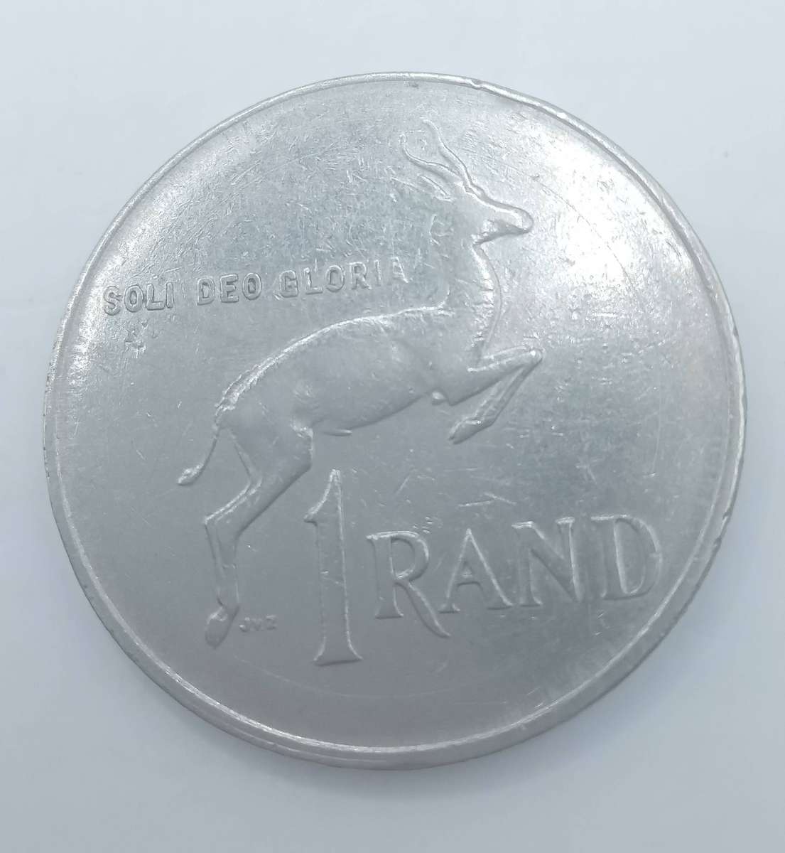 ONE 1985 RSA ONE RAND COIN
