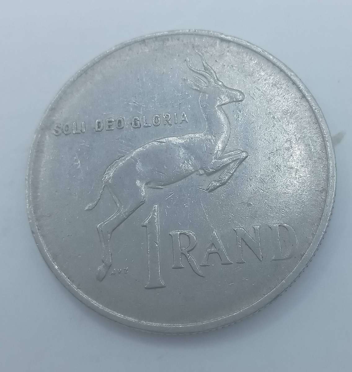 ONE 1985 RSA ONE RAND COIN