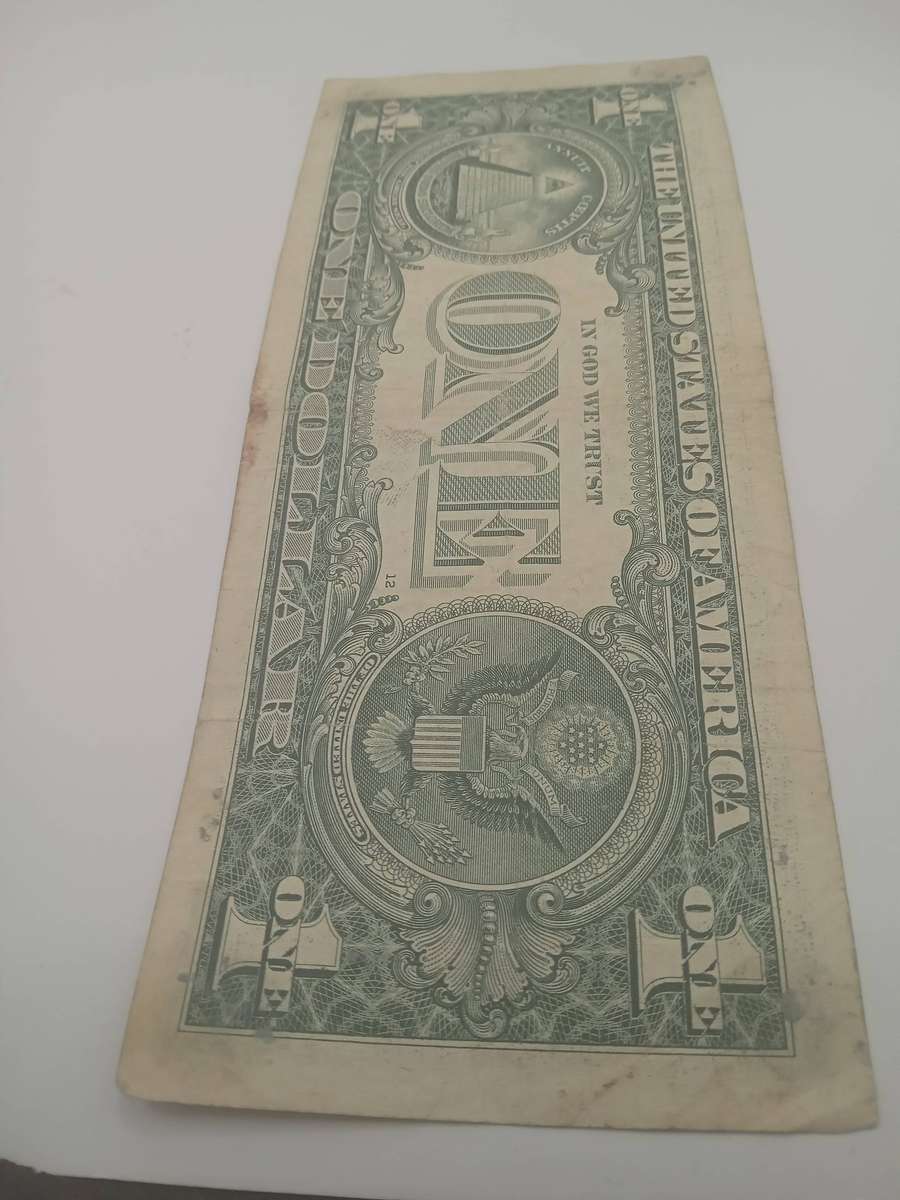 1999 USA ONE DOLLAR BANK NOTE SERIAL NR L09794617F