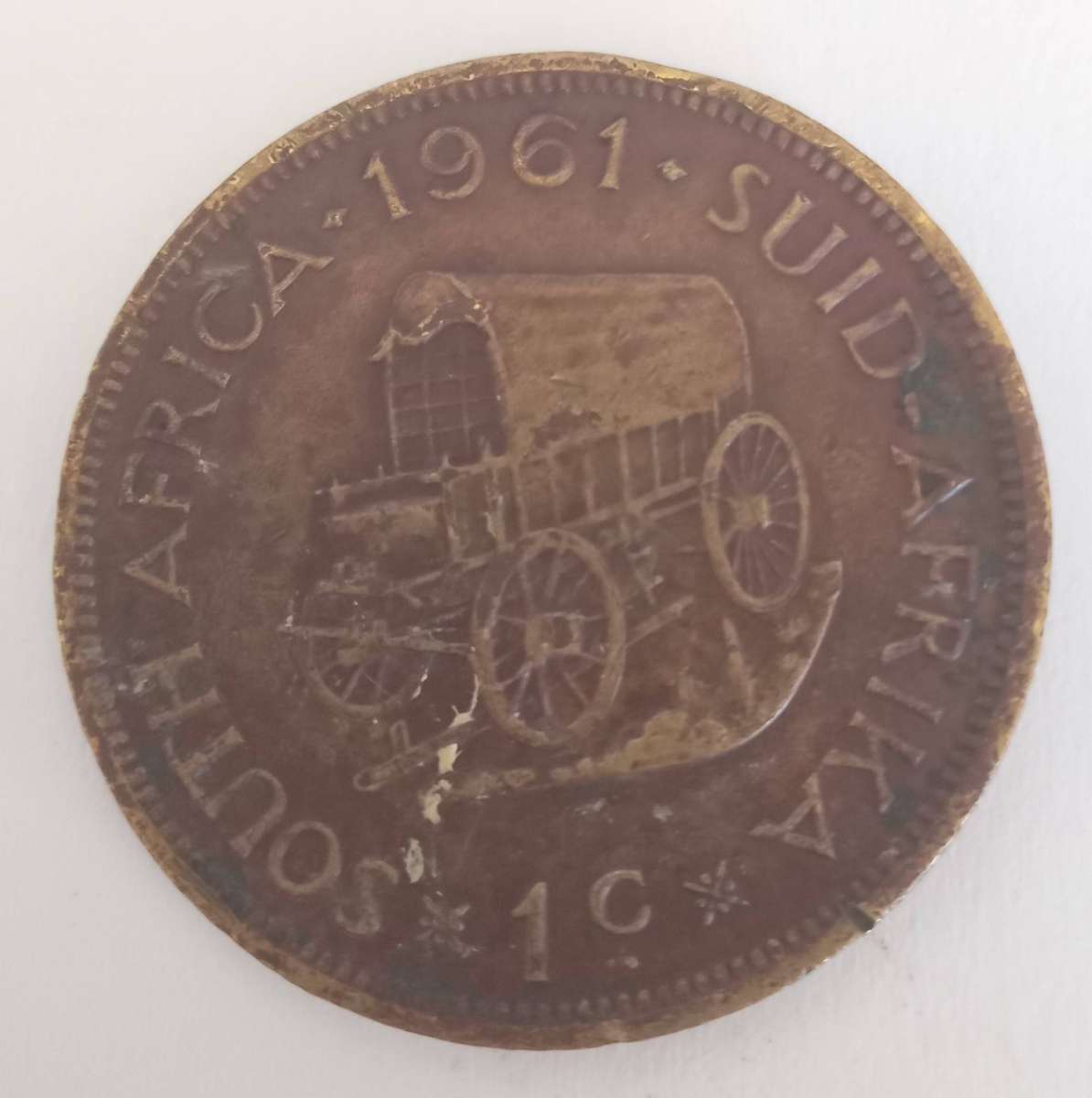 1961 SA OLD ONE CENT