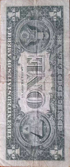 1981 USA 1 Dollar Banknote