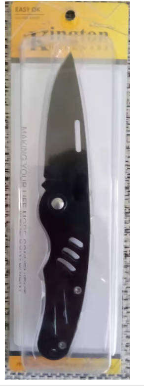 Kington Folding Pocket Knife - Black