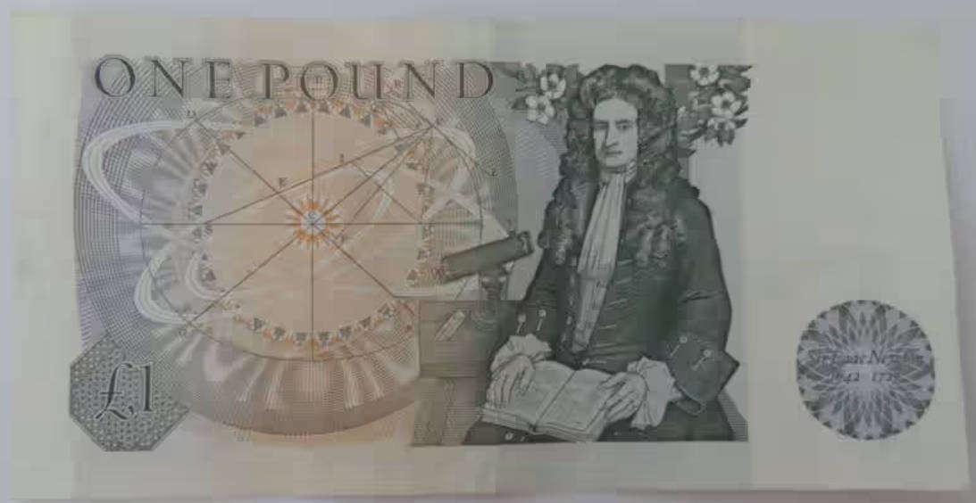 GREAT BRITAIN - BANK OF ENGLAND - ONE POUND NOTE -JB PAGE- UNC CONDITION