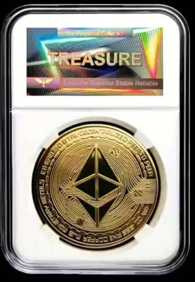 BITCOIN COMMEMORATIVE COIN - COLLECTORS EDITION - IN PROTECTIVE CASE