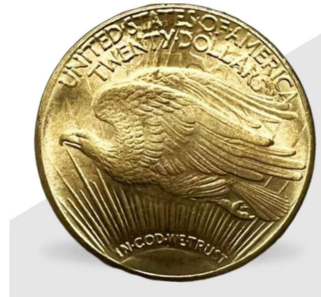 1924 USA 20 DOLLARS LIBERTY EAGLE COMMEMORATIVE COIN