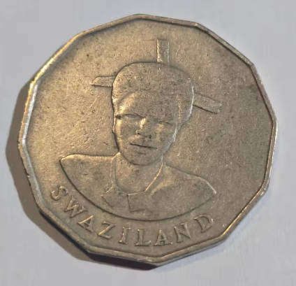 1993 Swaziland 50 cents Coin