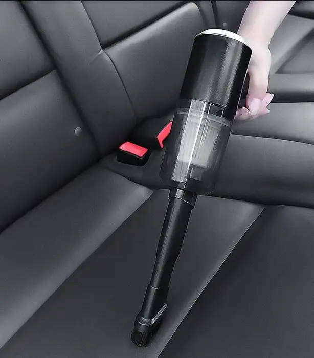 Handheld Rechargeable Mini Vacuum Cleaner With Blower Function.