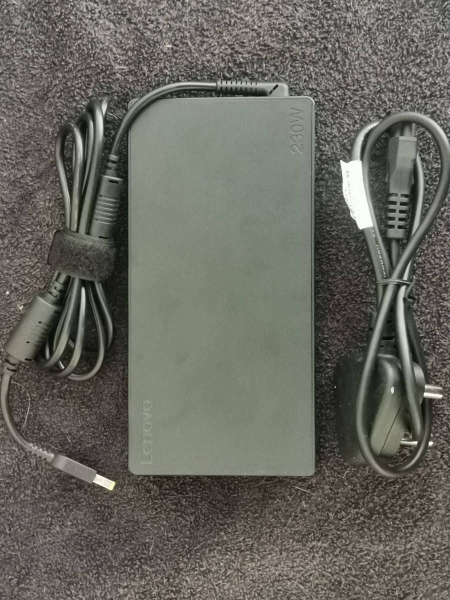 Lenovo 230W Slim Yellow Tip Laptop Charger  ADL230NDC3A