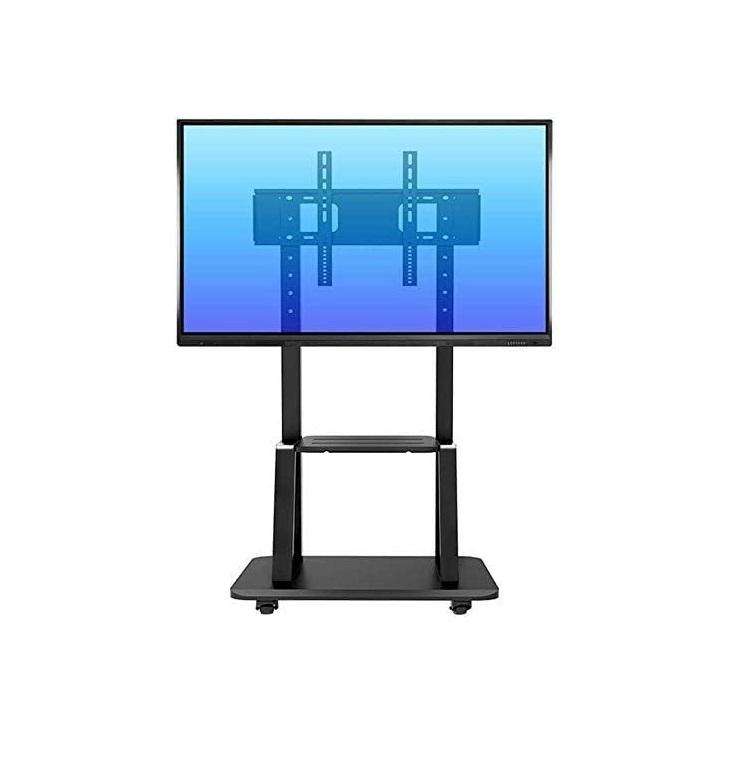 XF1336 Heavy-Duty TV Trolley Stand for 60100 Screens  Mobile Floor Stand with Wheels & Shelf  M