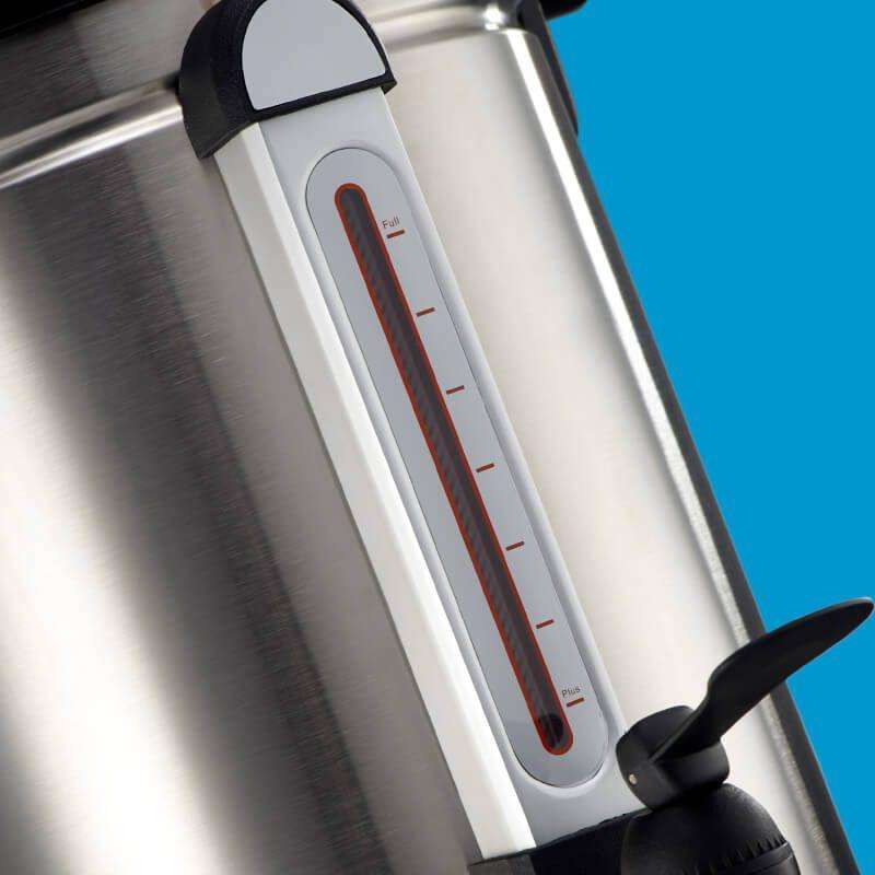 8 Litre Stainless Steel Electric Urn - Compact Hot Water Dispenser for SA Homes & Offices