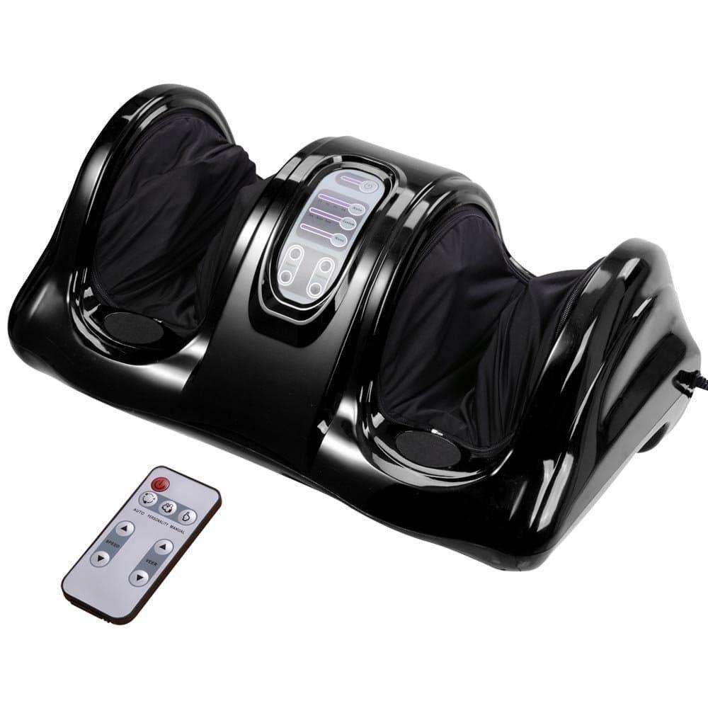 Electric Heating Foot Massager - Black