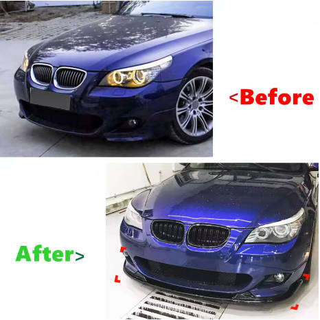 BMW E60 (5-Series 2005-2010) Front Lip