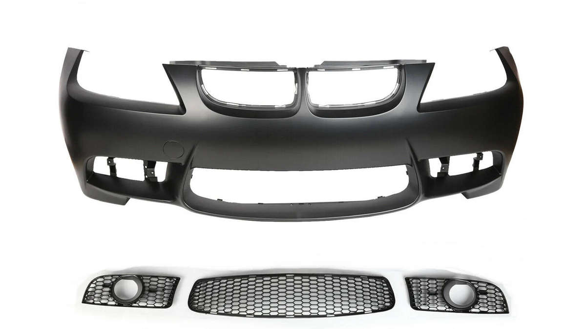 BMW E90 Pre-LCI M3 Style Front Bumper (3-Series, 2006-2009)