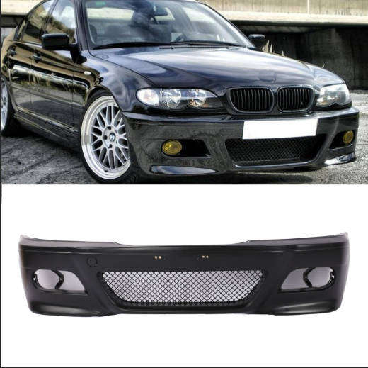 BMW E46 4-Door M3 Style Front Bumper (3-Series, 1999-2005)