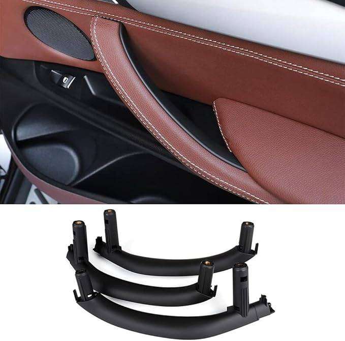 BMW F15 (X5) Replacement Interior Door Handles (Black, 3-Piece)