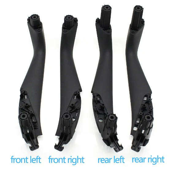 BMW G30 Replacement Interior Door Handles (Black, 4-Piece)