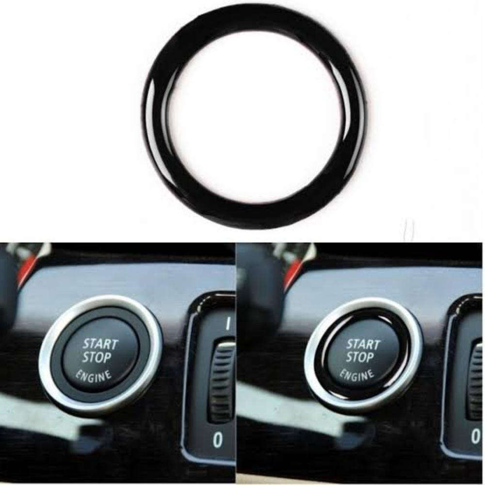 BMW E-series Start Button Ring (Black)