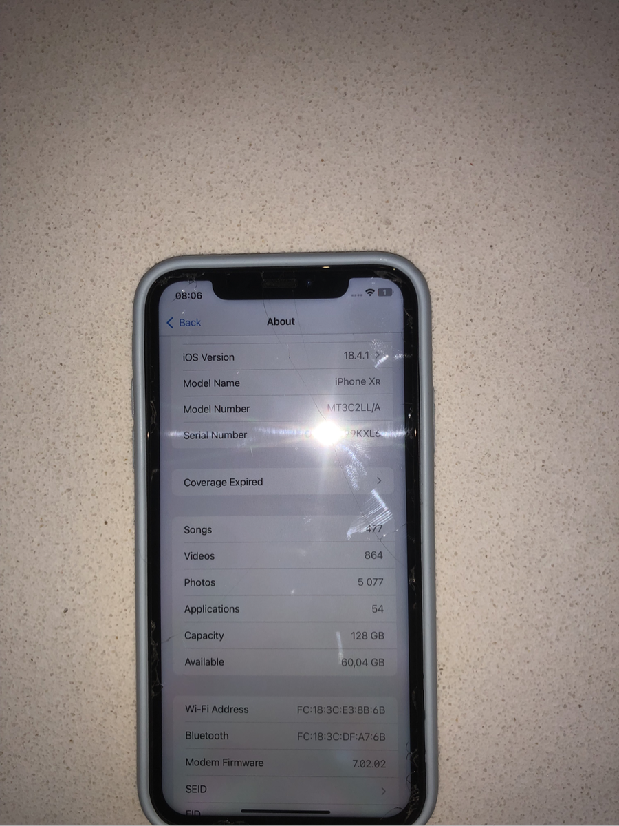 IPhone XR 128GB BLUE