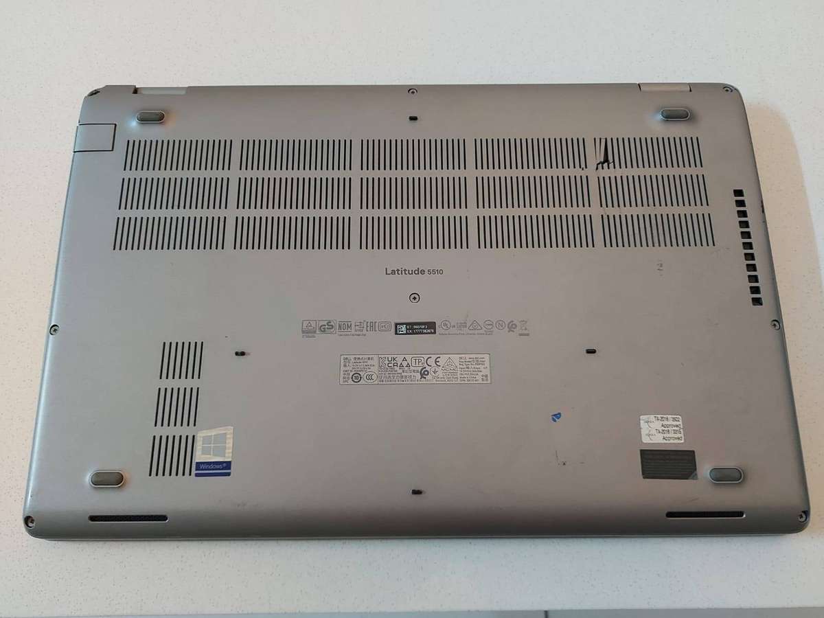 Dell Latitude 5510 Core i5-10310U 1.7GHz 16GB Ram 256GB NVMe SSD