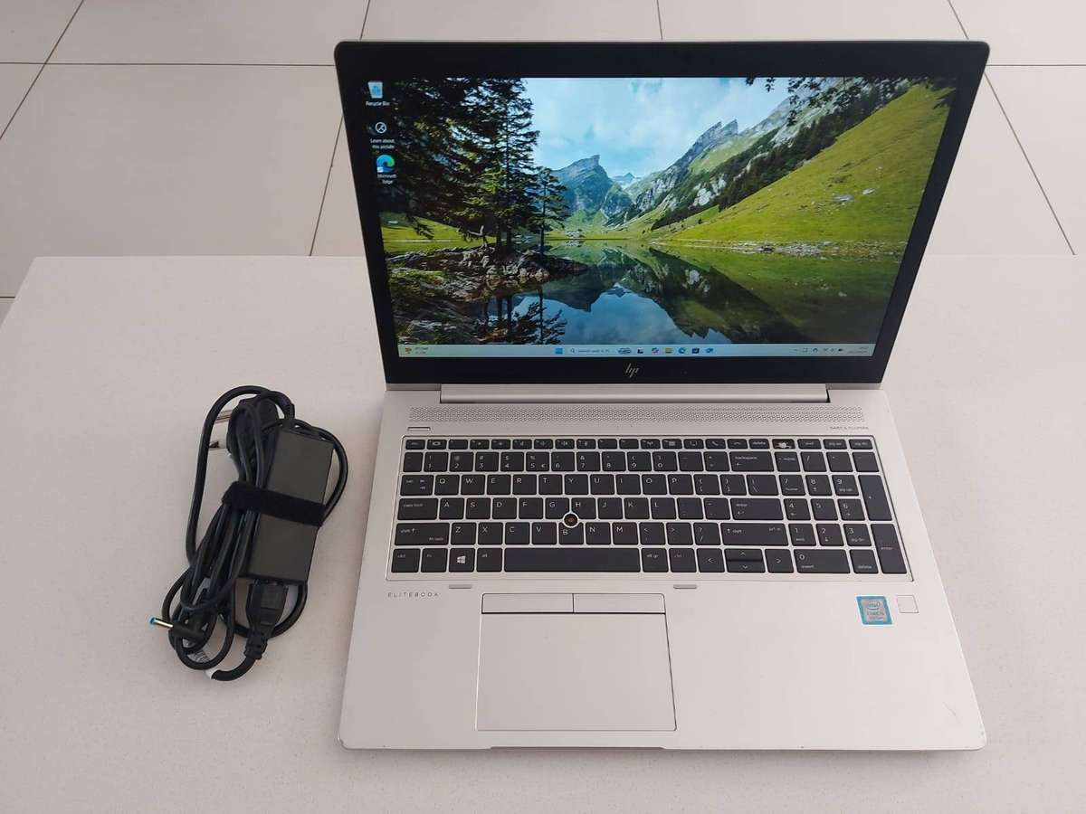 2019 HP EliteBook 850 G6 Core i5-8365U 1.60GHz 8GB Ram 256GB NVMe SSD