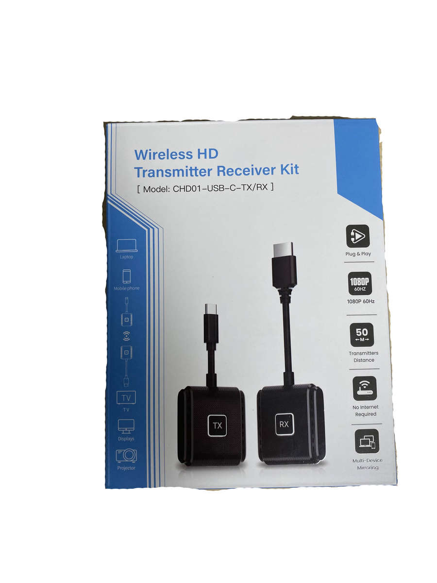 Wireless HD Transmitter Receiver Kit