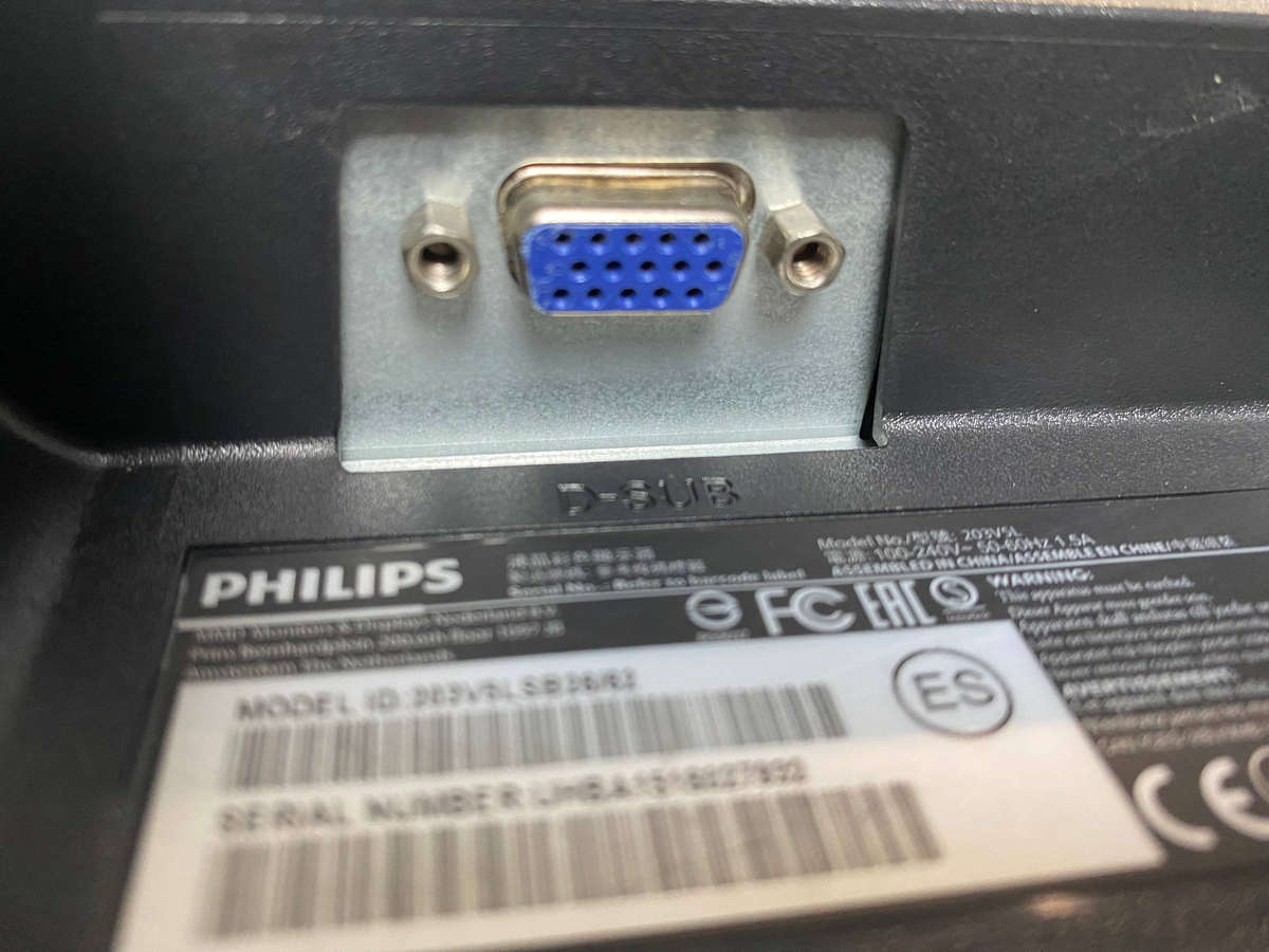 Philips 203V5LHSB2 19.5-inch LED Backlit Monitor