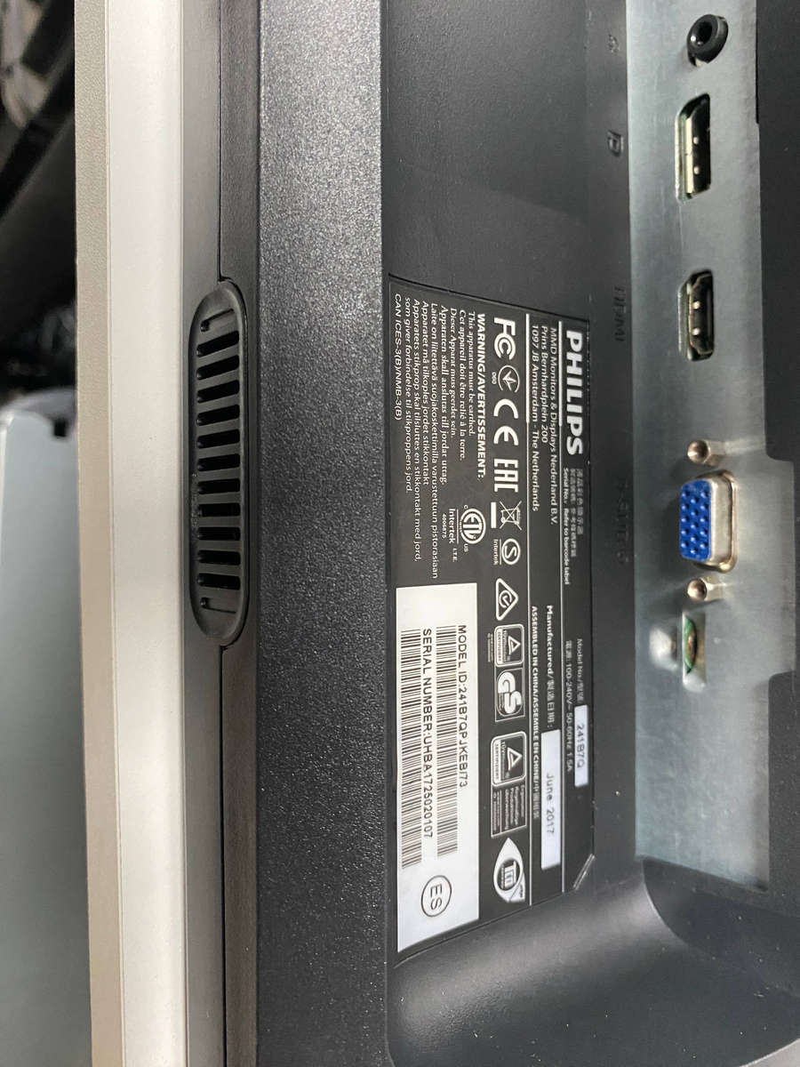 Philips Brilliance 241B LED Monitor.