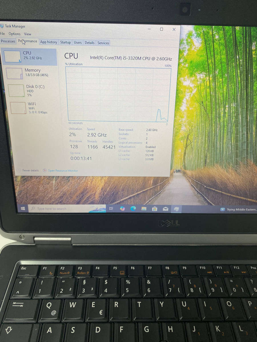 Dell Latitude E6330 Intel Core i5-3320M @ 2.60GHz