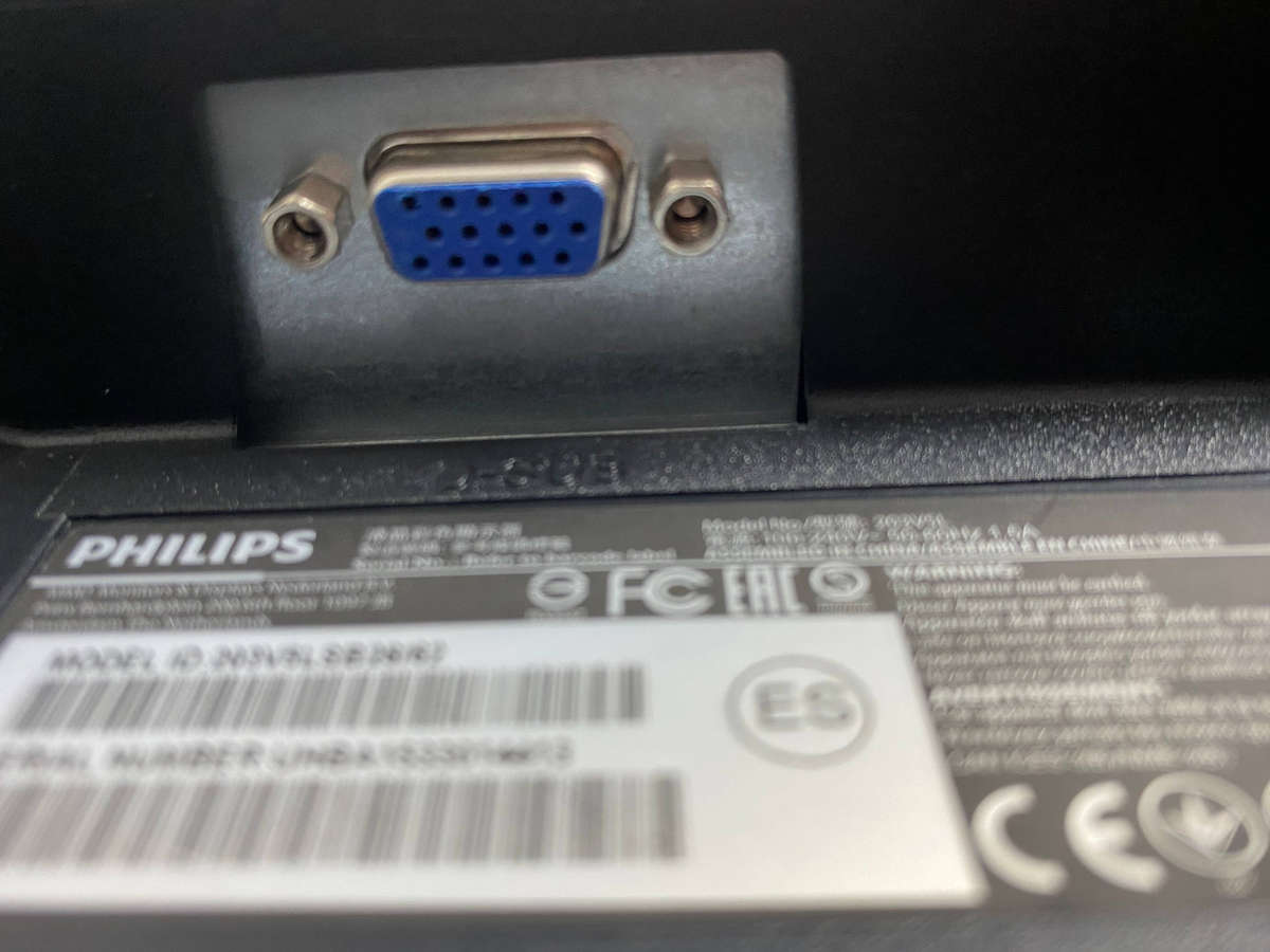 Philips V-Line 203V Monitor Screen