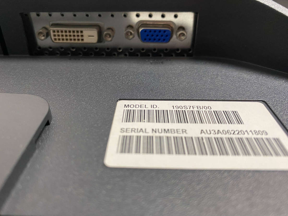 Philips 190S Monitor Screen