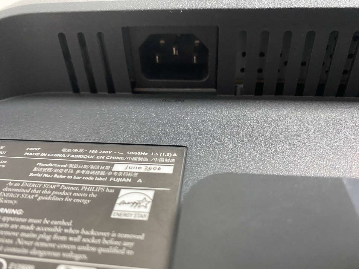 Philips 190S Monitor Screen