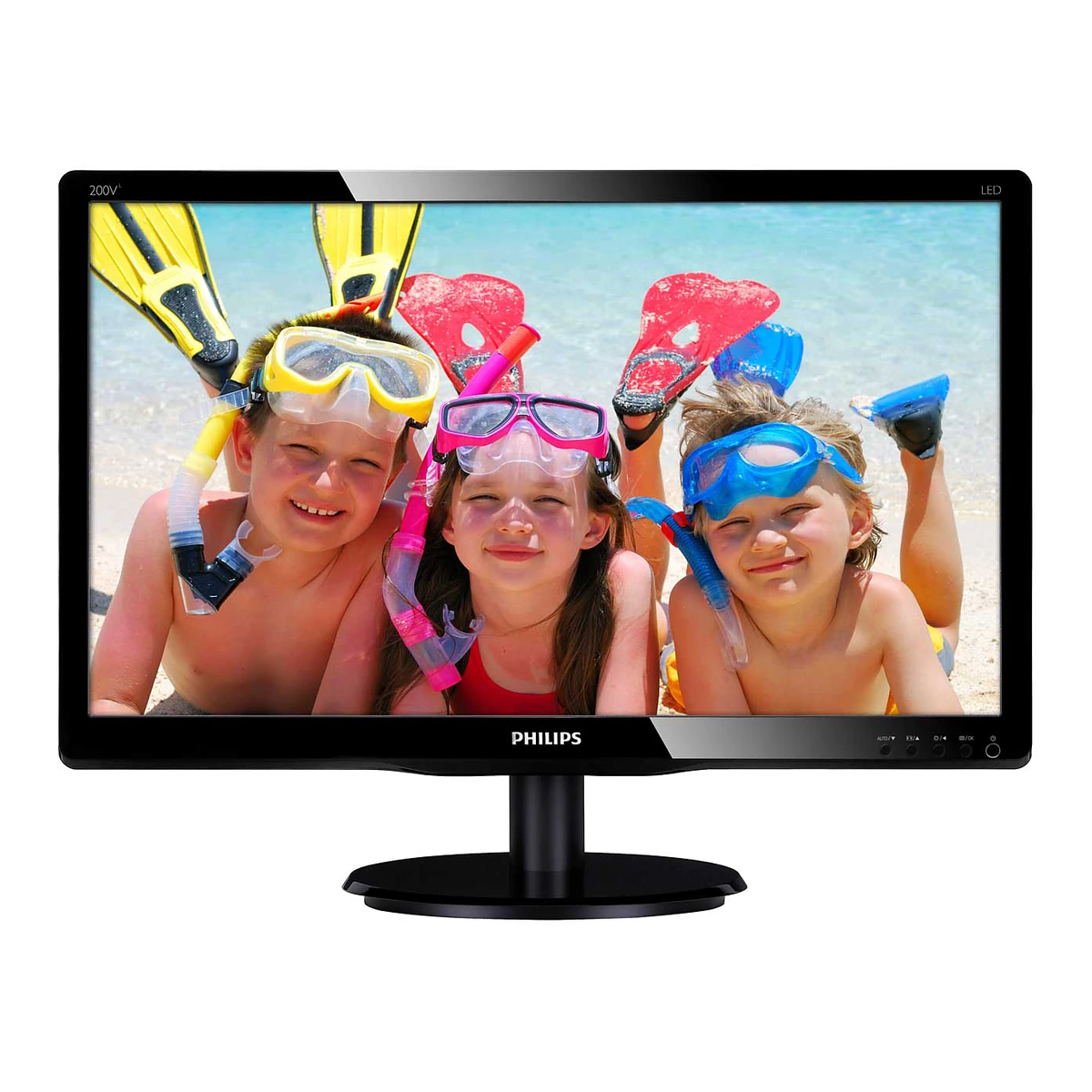 Philips V-Line 200V4L 19.5" LED Backlit LCD Monitor