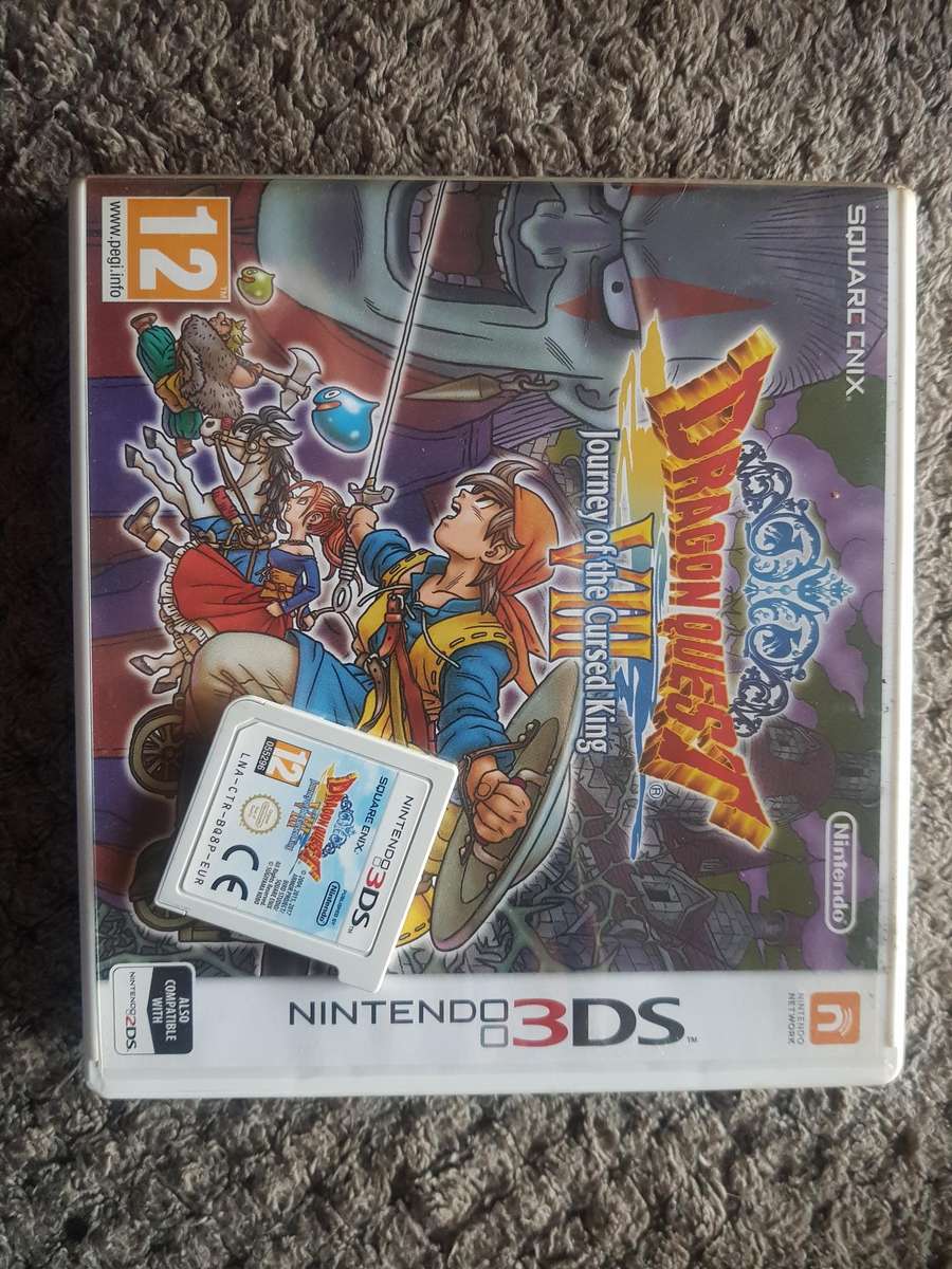 Dragon Quest VIII Journey Of The Cursed King Nintendo 3DS game