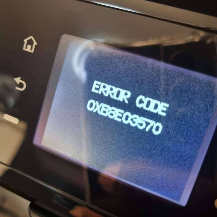 Hp Deskjet comes with new cartridges shows errors